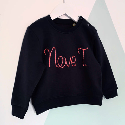 Baby & Toddler Personalised Embroidered Sweater