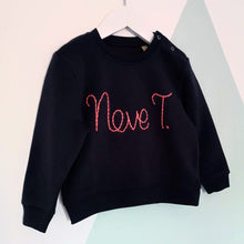 Load image into Gallery viewer, Baby &amp; Toddler Personalised Embroidered Sweater