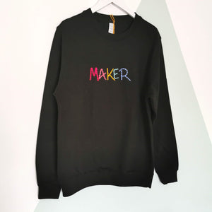 Maker Embroidered Sweater