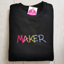 Load image into Gallery viewer, Maker Embroidered Sweater
