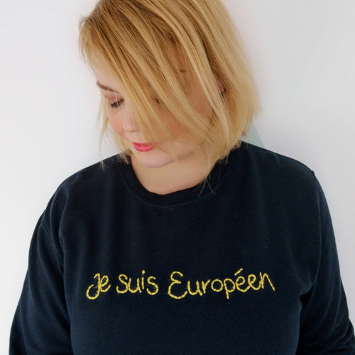 European Hand Embroidered Sweater