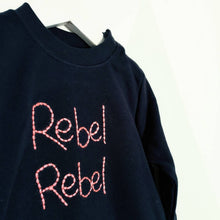 Load image into Gallery viewer, Rebel Rebel Hand Embroidered Sweater For Babies &amp; Toddlers